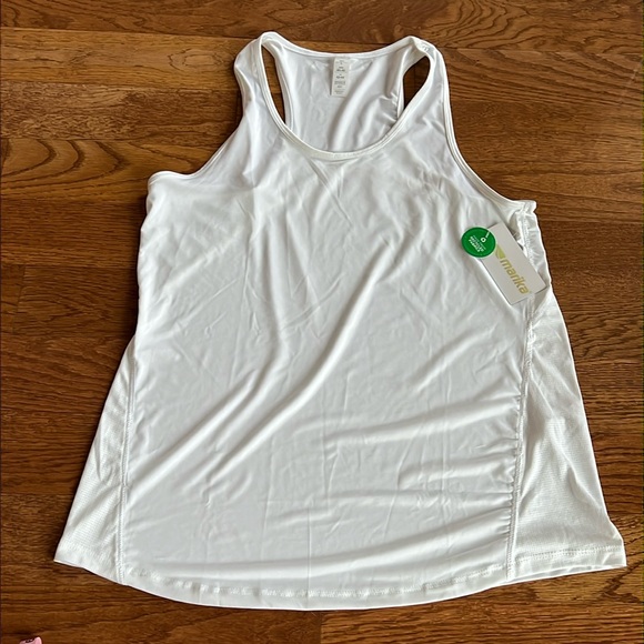Marika Tops - NWT Marika white lightweight athletic workout tank top